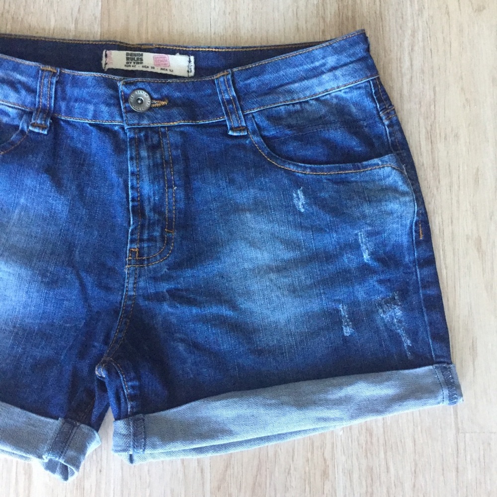 Denim Rules By TRF Women’s Denim Shorts . New - Picture 4 of 6